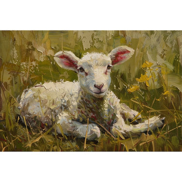 Peinture d'Agneau